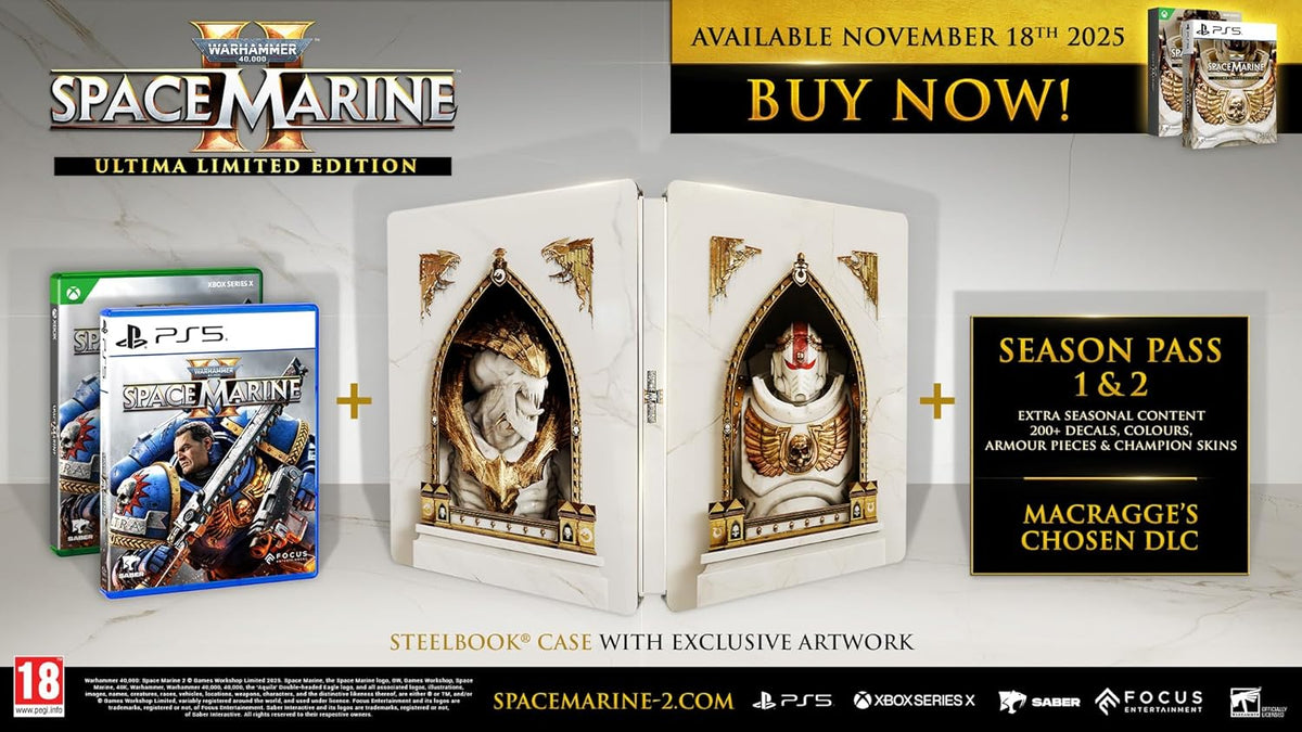 Warhammer 40,000: Space Marine 2 - Ultima Limited Edition (Playstation 5)