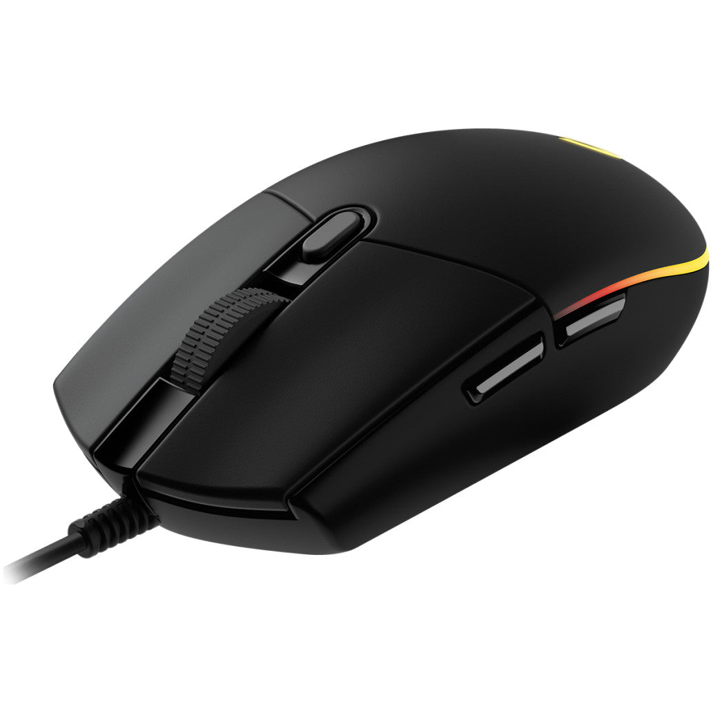 Gaming miška Žična Logitech G102 LightSync Nano, črna (910-005823)