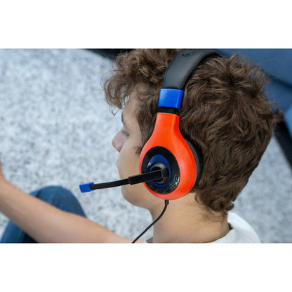 BIGBEN NINTENDO SWITCH HEADSET MARIO RED/BLUE SLUŠALKE