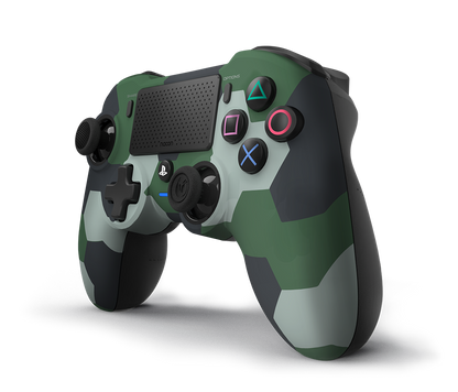 NACON PS4 ASYMMETRIC WIRELESS CONTROLLER GREEN CAMO IGRALNI PLOŠČEK