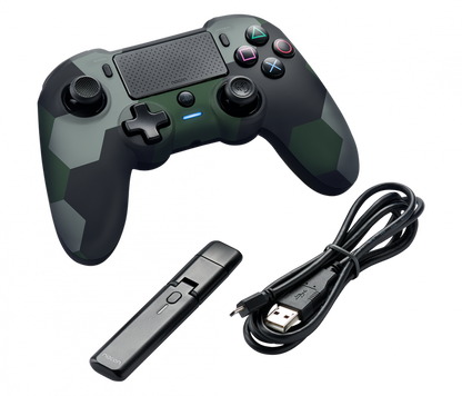 NACON PS4 ASYMMETRIC WIRELESS CONTROLLER GREEN CAMO IGRALNI PLOŠČEK