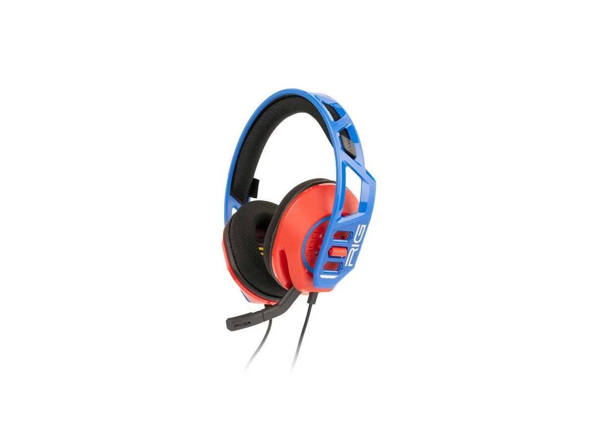 NACON HEADSET RIG 300 PRO SWITCH 2 žične slušalke redeče modre barve