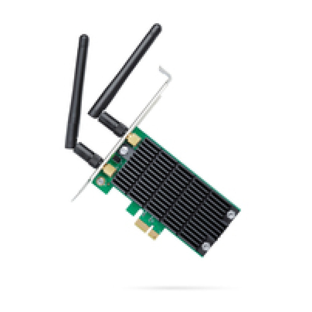Brezžični mrežni adapter PCIe TP-Link WiFi5 802.11ac AC1200 867Mbit/s Dualband 2x antena (ARCHER T4E)