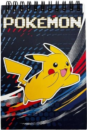 POKEMON - PIKACHU - spiralni zvezek in kemični svinčnik