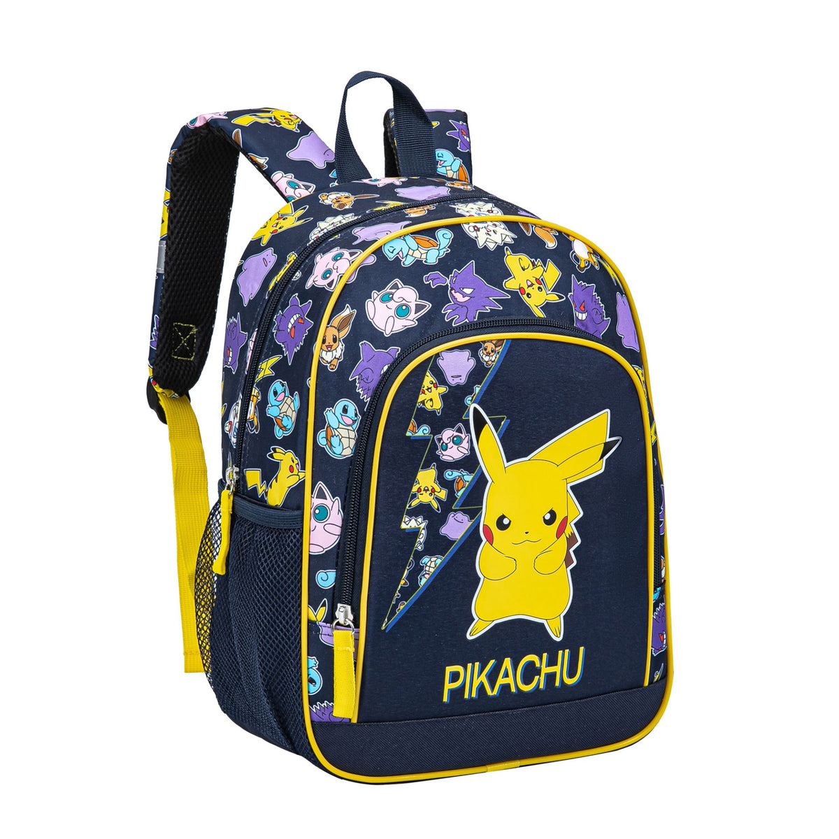 POKEMON - PIKACHU - JUNIOR nahrbtnik 37CM modre barve