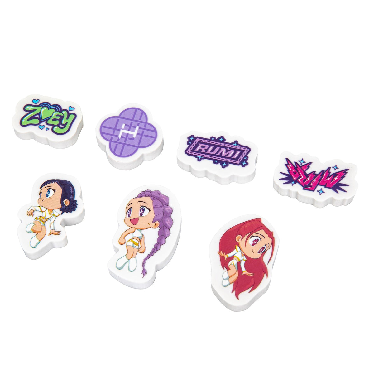 K-POP DEMON HUNTERS - STATIONERY COLLECTION - set 7 radirk