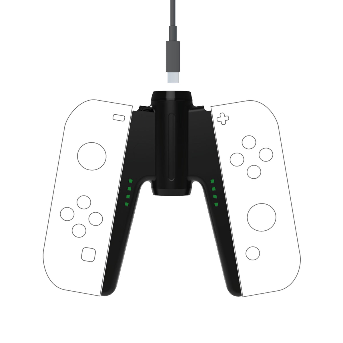 F&G JOY-CONS DVOJNI POLNILEC S KABLOM 2,5m