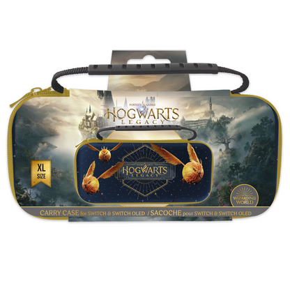 OFFICIAL HOGWARTS LEGACY - XL SWITCH CASE FOR SWITCH AND OLED - GOLDEN