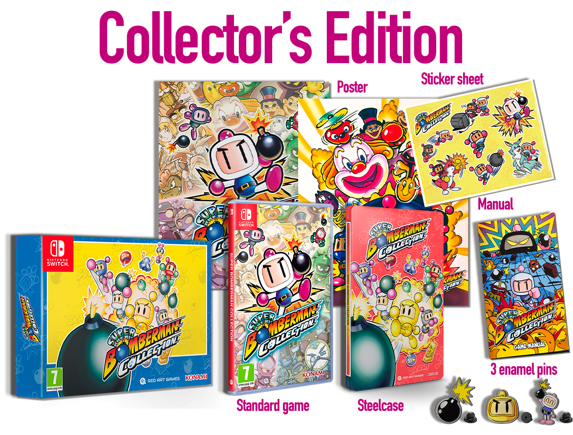 Super Bomberman Collection - Collectors Edition (Nintendo Switch)