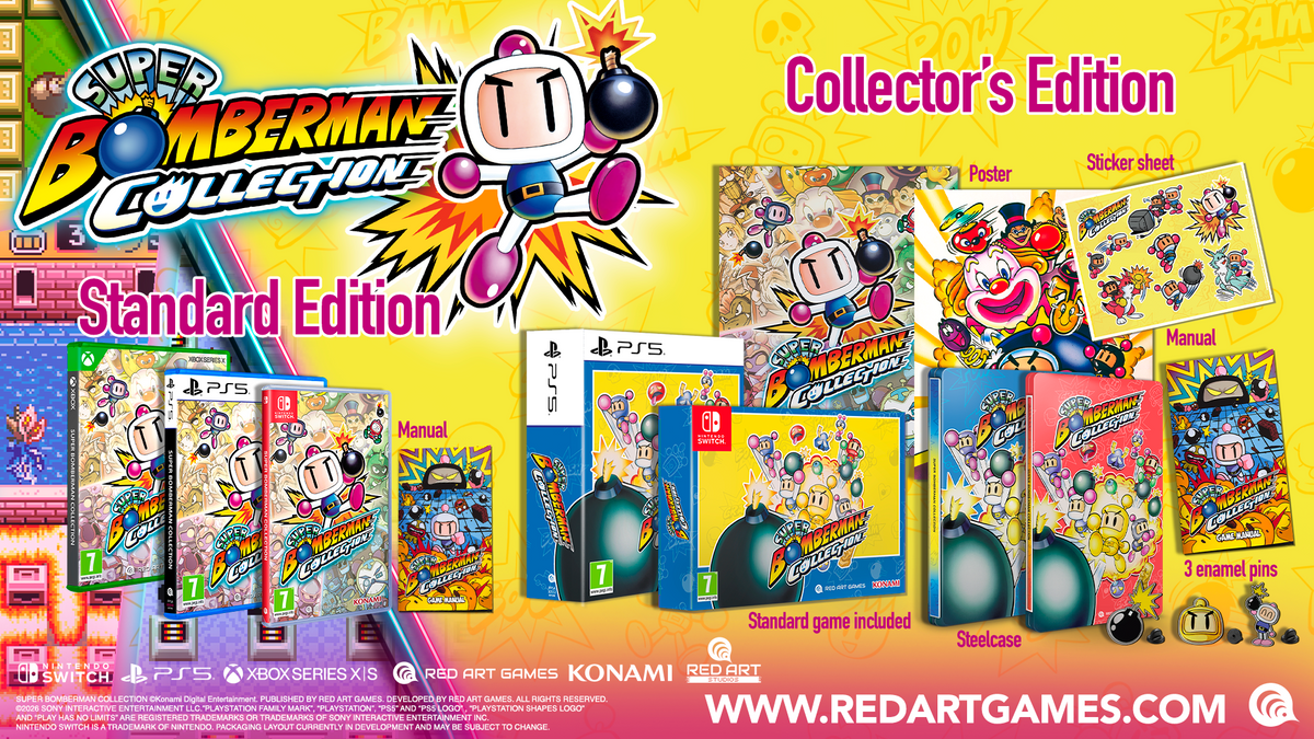 Super Bomberman Collection - Collectors Edition (Nintendo Switch)