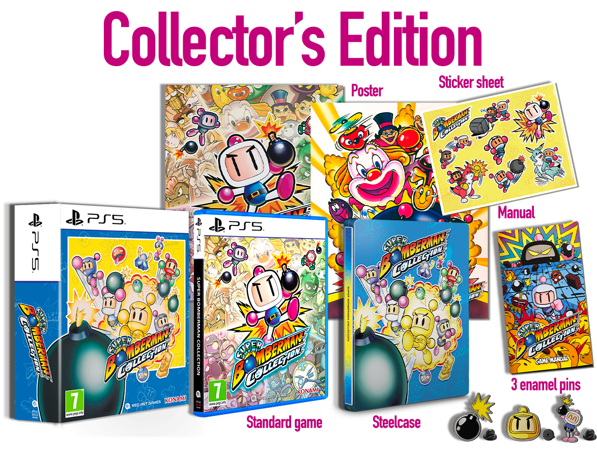 Super Bomberman Collection - Collectors Edition (Playstation 5)