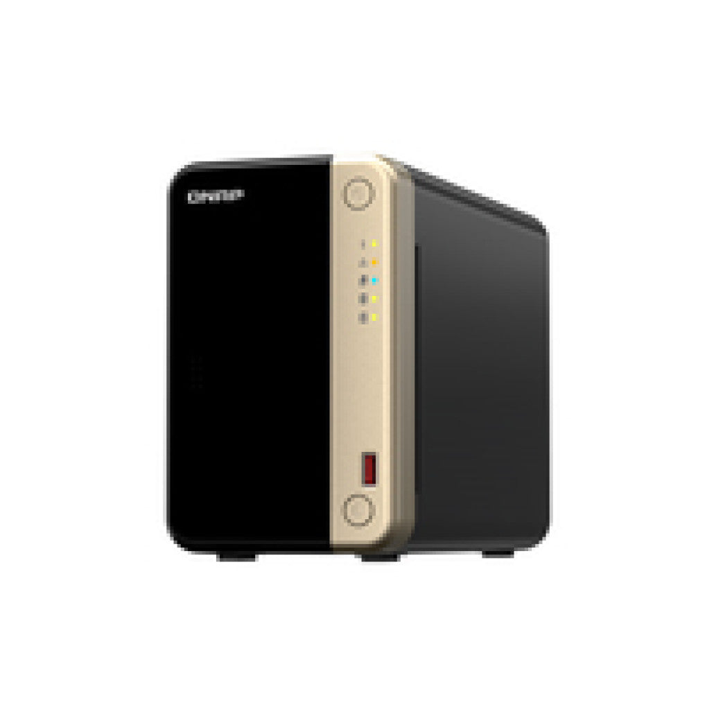 NAS ohišje QNAP TS-264-8G strežnik za 2 x 3.5 SATA in 2 x M.2 2280 PCIe N5095 8GB
