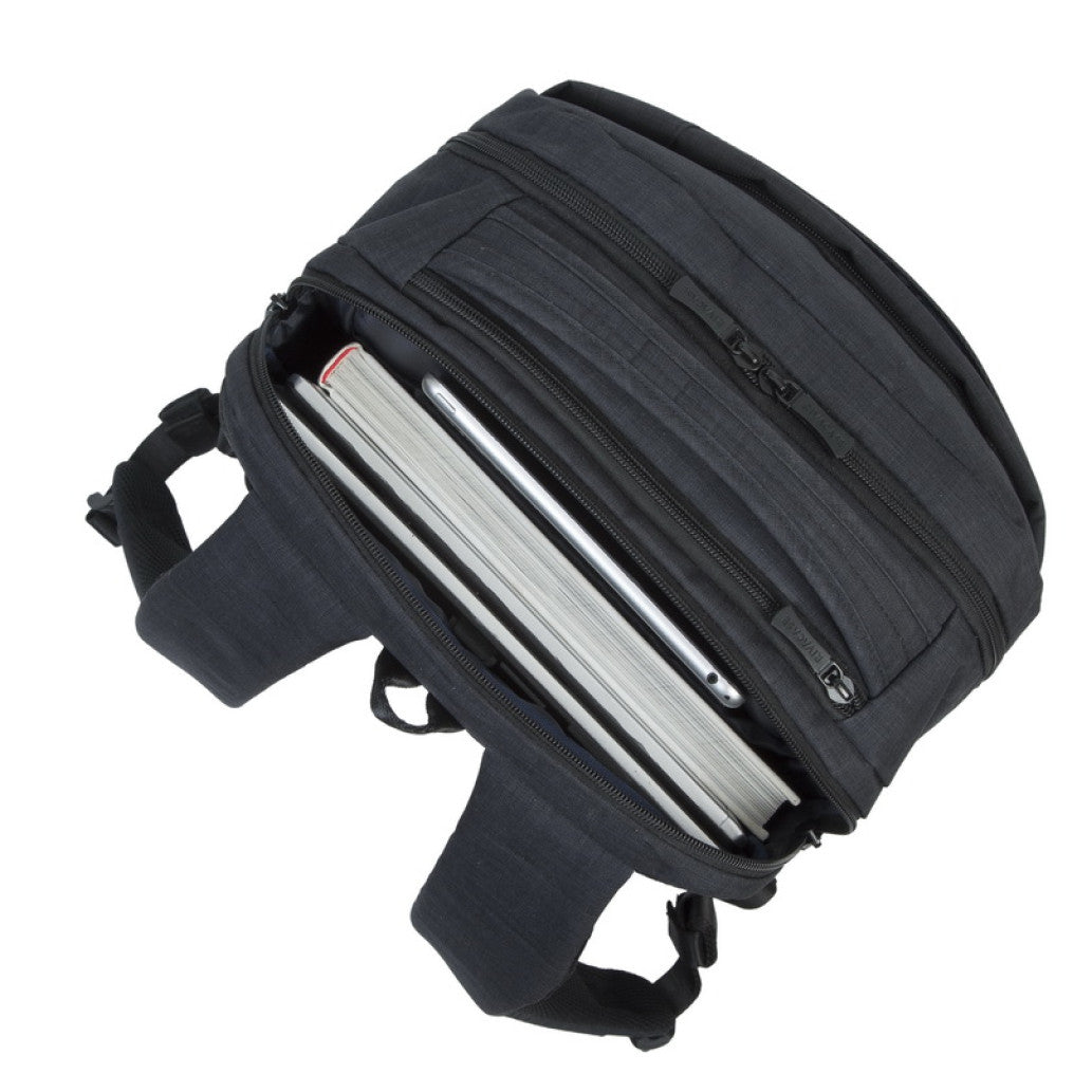 Nahrbtnik za notesnik 43,9 cm (17,3″) RivaCase črn (8365 BLACK)