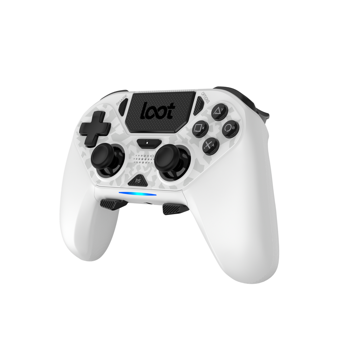 LOOT BREZŽIČNI KONTROLE ZA PS4/SWITCH/PC/MOBILE - BELE BARVE