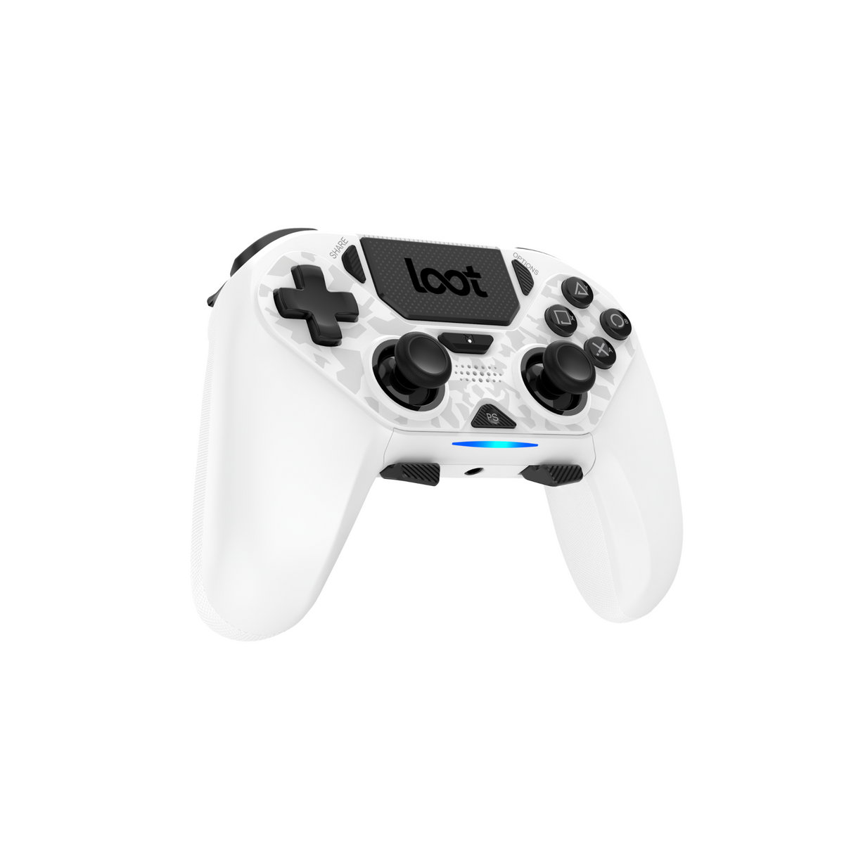 LOOT BREZŽIČNI KONTROLE ZA PS4/SWITCH/PC/MOBILE - BELE BARVE