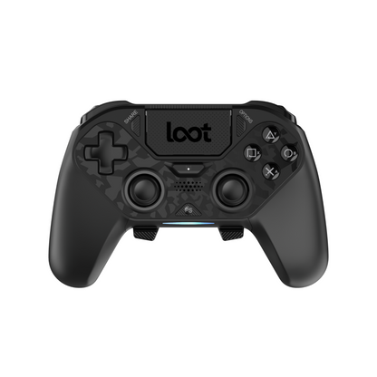 LOOT BREZŽIČNI KONTROLE ZA PS4/SWITCH/PC/MOBILE - ČRNE BARVE