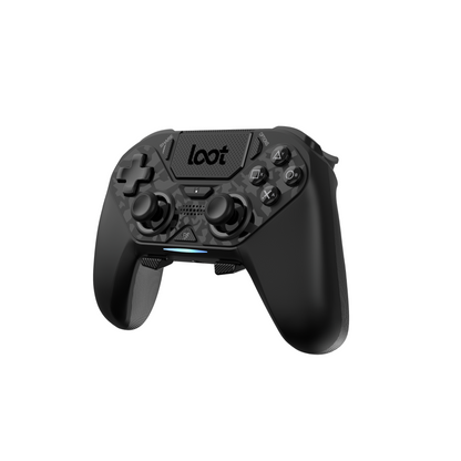 LOOT BREZŽIČNI KONTROLE ZA PS4/SWITCH/PC/MOBILE - ČRNE BARVE