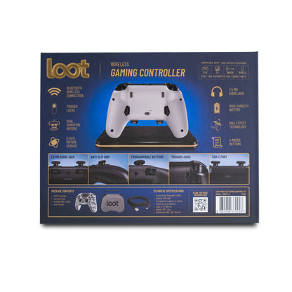 LOOT BREZŽIČNI KONTROLE ZA PS4/SWITCH/PC/MOBILE - SIVA MASKIRNA BARVA
