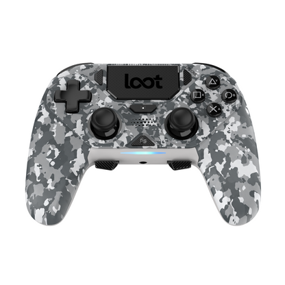 LOOT BREZŽIČNI KONTROLE ZA PS4/SWITCH/PC/MOBILE - SIVA MASKIRNA BARVA