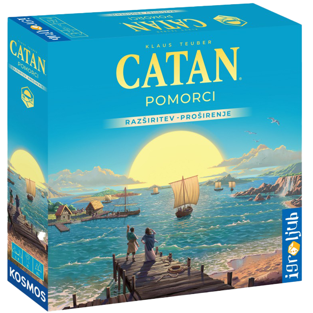 CATAN: Pomorci 2025 razširitev