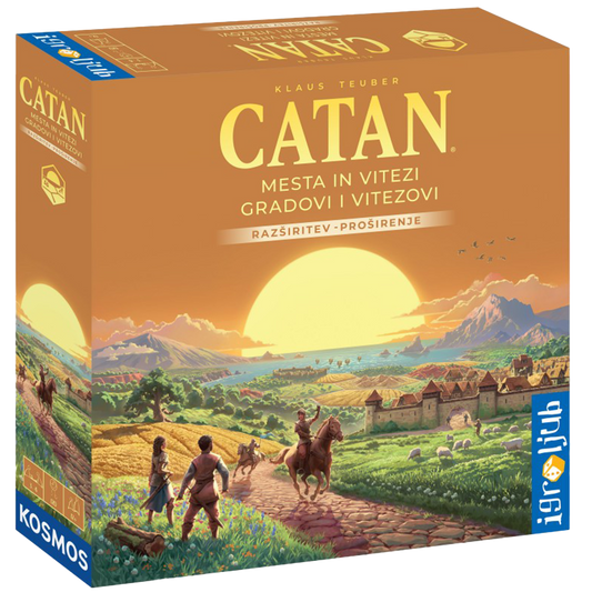 CATAN: Mesta in vitezi 2025 razširitev