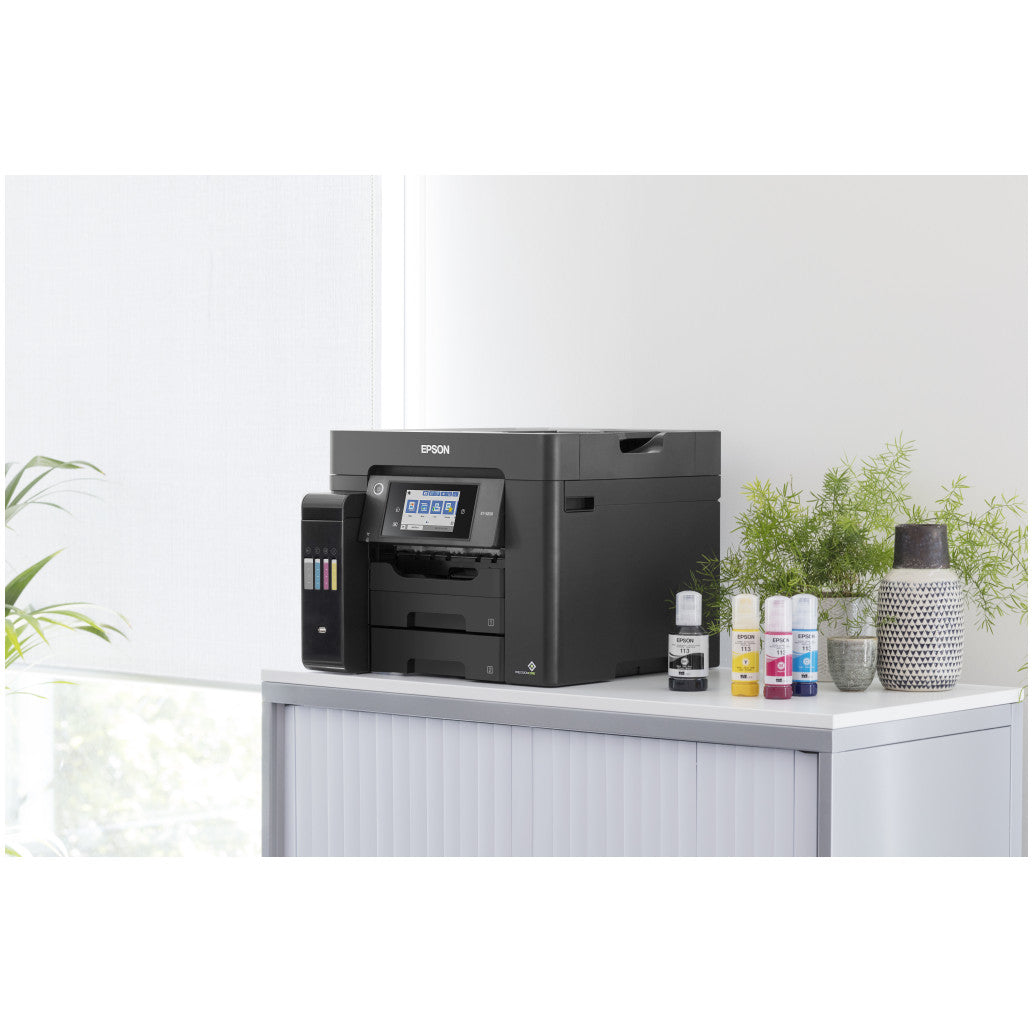 Tiskalnik multifunkcijski brizgalni barvni Epson EcoTank Office Pro L6570 A4 duplex tisk duplex skeniranje USB LAN WiFi 21ppm (C11CJ29402)