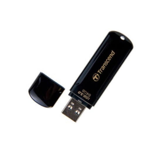 Spominski ključek 64GB USB 3.0 Transcend JF700 80MB/s - plastičen/s pokrovčkom/črn (TS64GJF700)