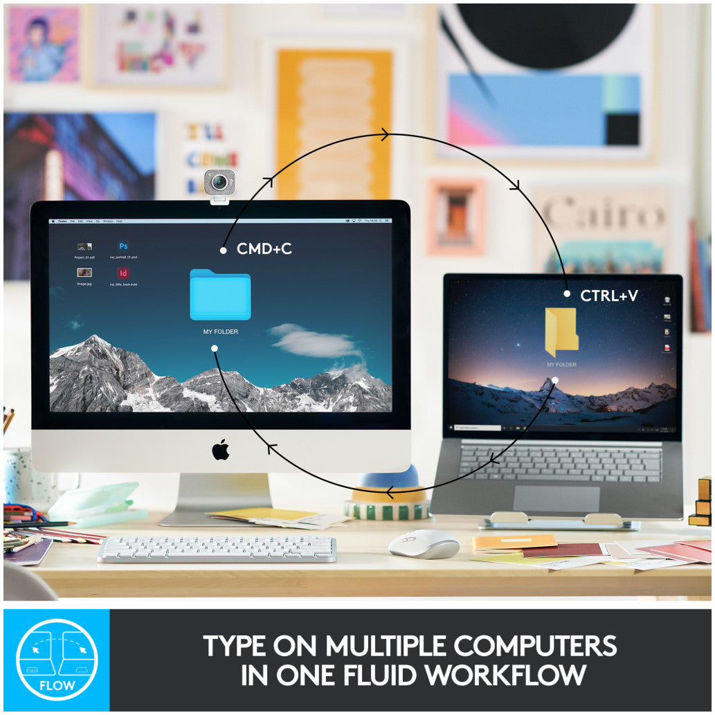 Tipkovnica brezžična Logitech MX Keys Mini US international | SLO gravura roza LED osvetlitev (920-010500)