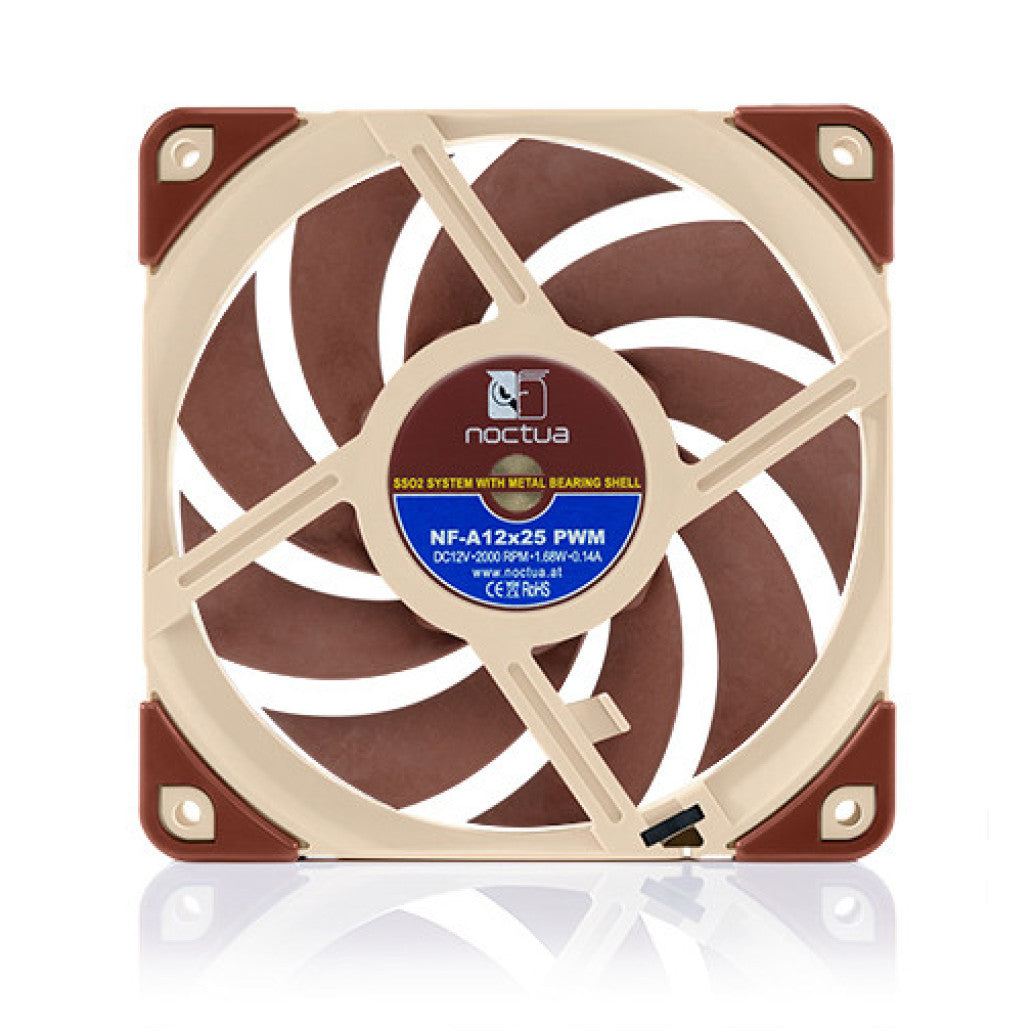 Ventilator Noctua NF-A12X25 PWM 12v 120x120x25mm rjava (NF-A12x25 PWM)