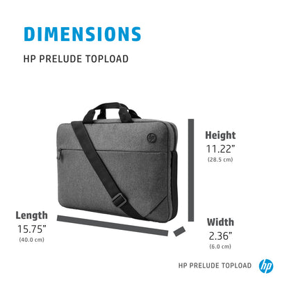 Torba za notesnik 39,6 cm (15,6″) HP siva (1E7D7AA)