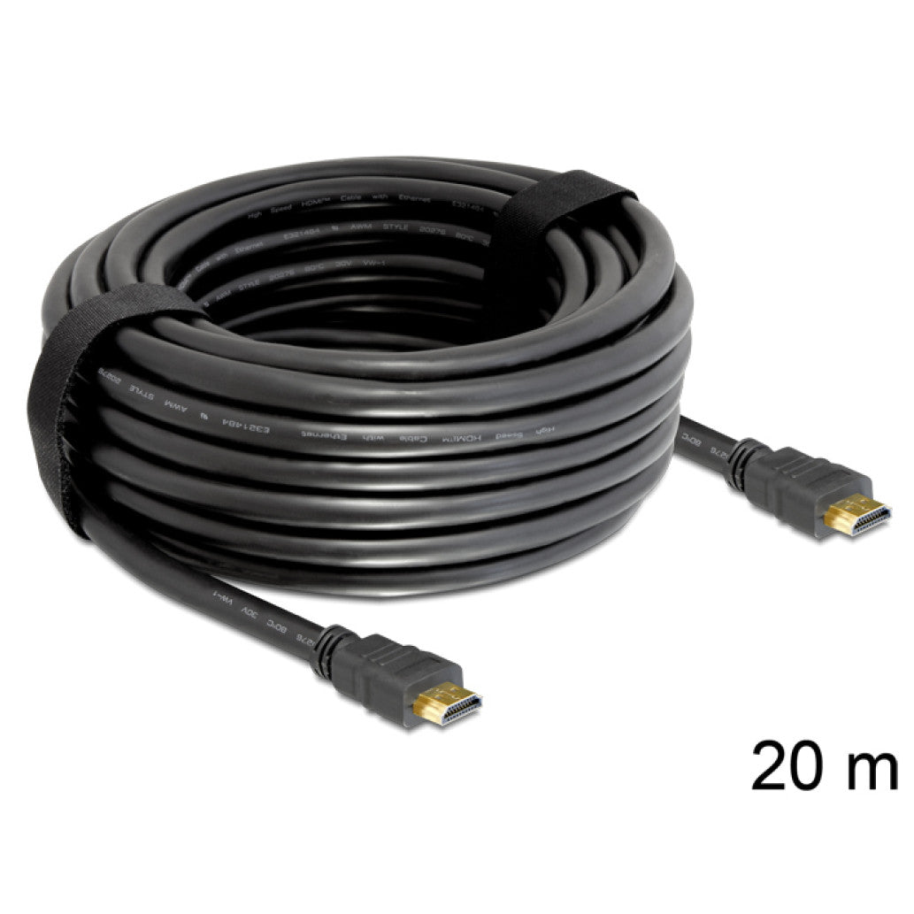 Kabel HDMI(m)=>HDMI(m) 20,00m Delock (83452)