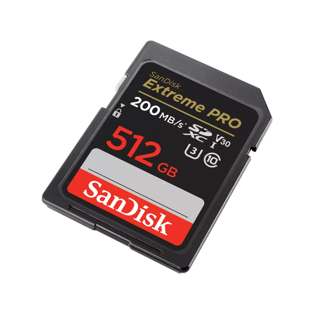 Spominska kartica SDXC 512GB Sandisk Extreme Pro Extreme 140MB/s/140MB/s U3 V30 UHS-I (SDSDXXD-512G-GN4IN)