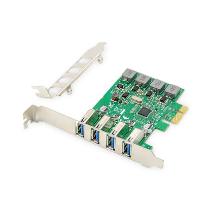 Kontroler PCI-Express => 4x USB 3.0 Digitus  DS-30226 Low profile