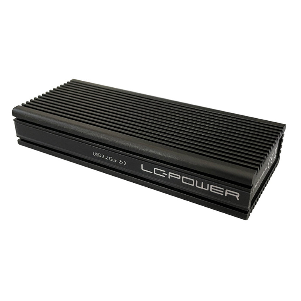 Ohišje za SSD disk M.2 => USB-C PCIe NVMe 3.2 2X2 20Gb/s LC Power (LC-M2-C-NVME-2X2)