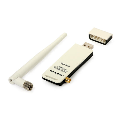 Brezžični mrežni adapter USB 2.0 TP-Link Turbo Stick WiFi4 802.11n N150 150Mbit/s 1x antena (TL-WN722N)