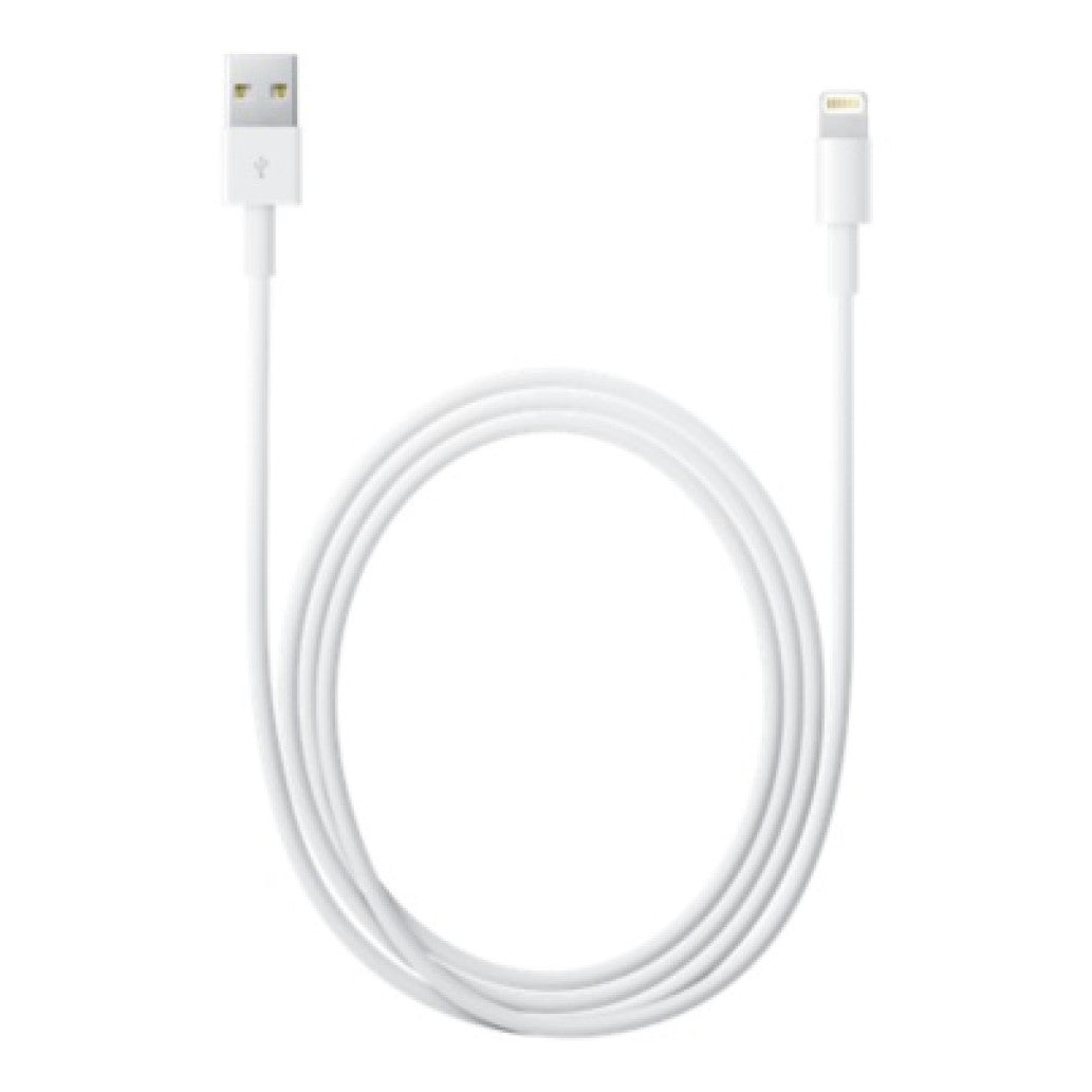 Kabel USB-A => Apple Lightning 2,00m bel - original Apple (retail pakiranje) MD819ZM
