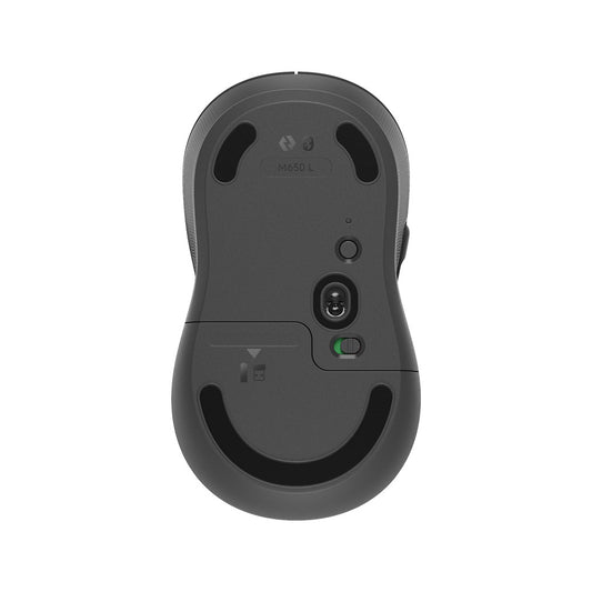 Miš brezžična + Bluetooth Logitech M650L 4000DPI Signature velikost L grafitna (910-006236)