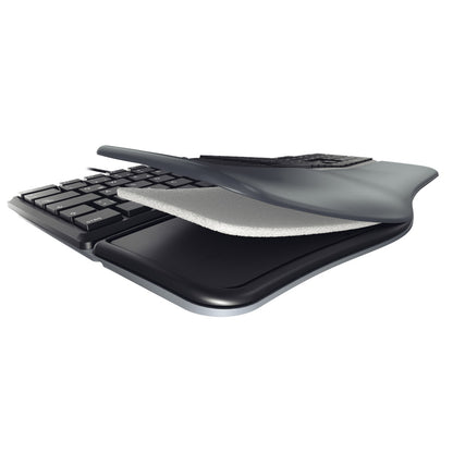 Tipkovnica USB Cherry KC 4500 ERGO UK | SLO gravura črna (JK-4500GB-2)