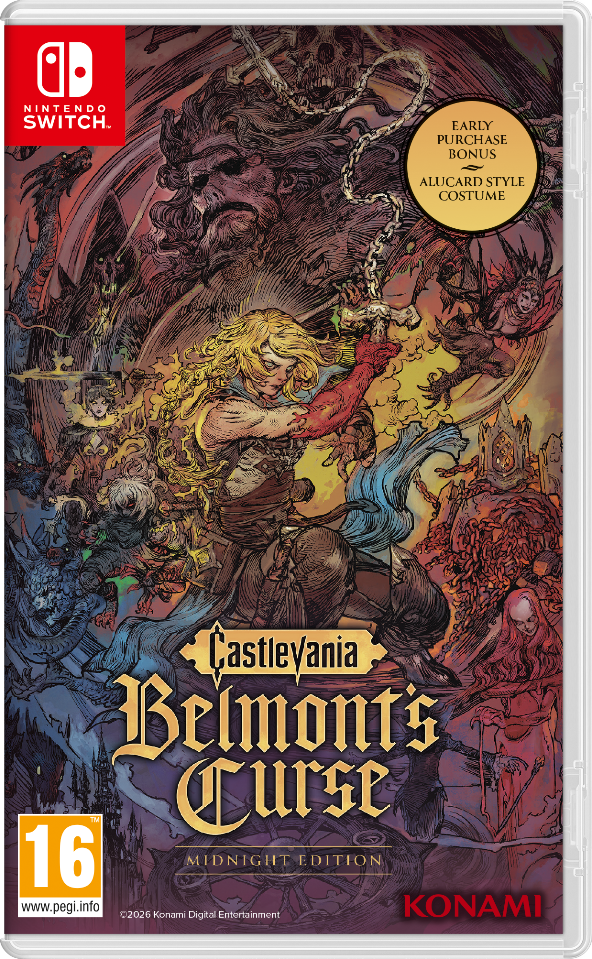 Castlevania: Belmont’s Curse - Midnight Edition (Nintendo Switch)