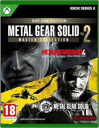 Metal Gear Solid: Master Collection Volume 2 - Day One Edition (XBOX Series X)