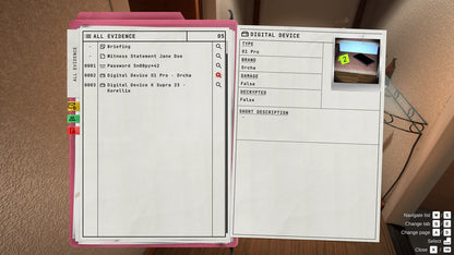 Forensics (Playstation 5)