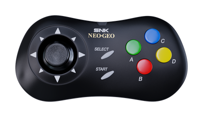NEOGEO AES+ brezžični kontroler črne barve