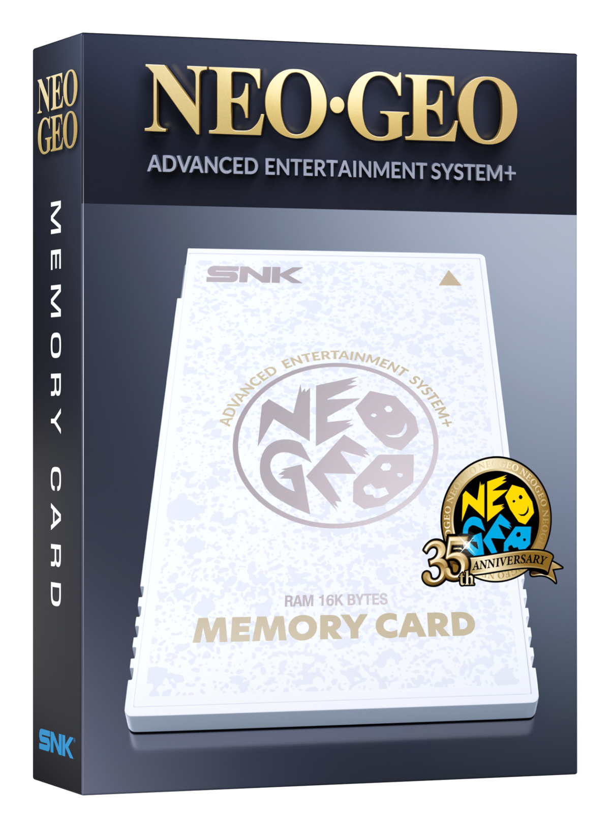 NEOGEO AES+ pomnilniška kartica bele barve