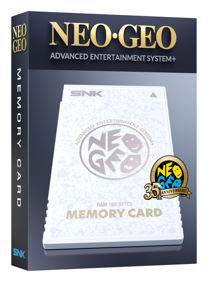 NEOGEO AES+ pomnilniška kartica bele barve