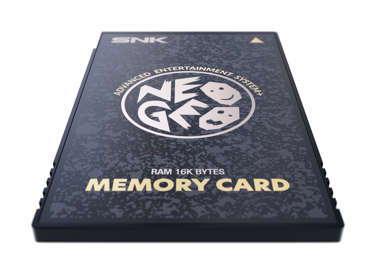 NEOGEO AES+ pomnilniška kartica črne barve
