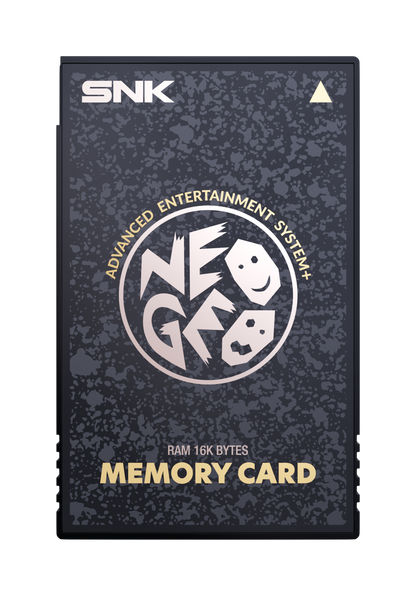 NEOGEO AES+ pomnilniška kartica črne barve