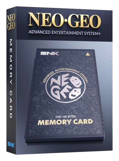 NEOGEO AES+ pomnilniška kartica črne barve
