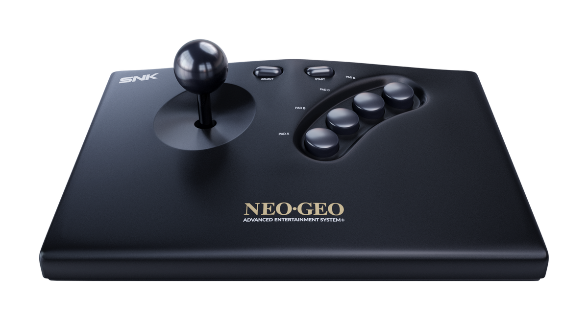 NEOGEO AES+ brezžična arkadna igralna palica črne barve