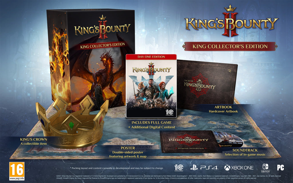 King's Bounty II - King Collector's Edition (XBOX One & XBOX Series X)