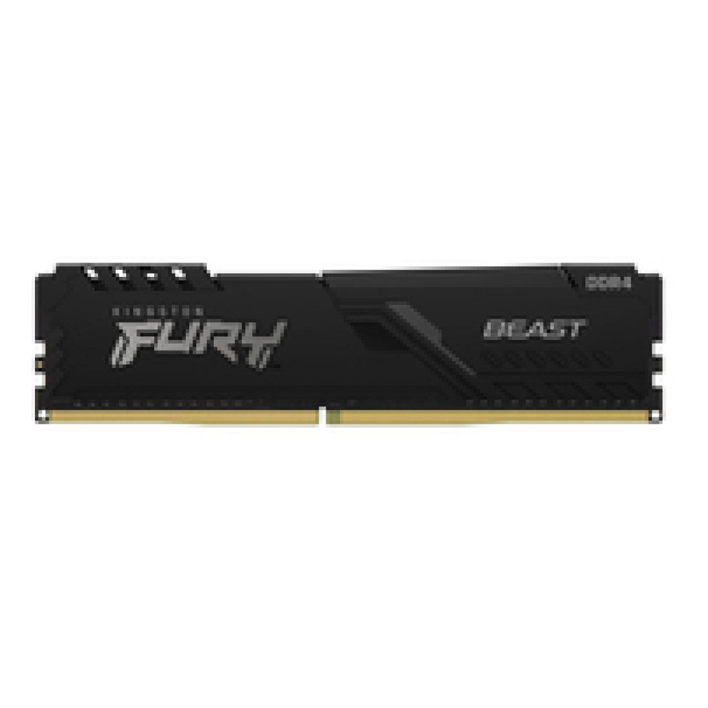 DDR4 16GB 3200MHz CL16 Single (1x16GB) Kingston Fury Beast XMP2.0 1,35V Gaming črna (KF432C16BB/16)